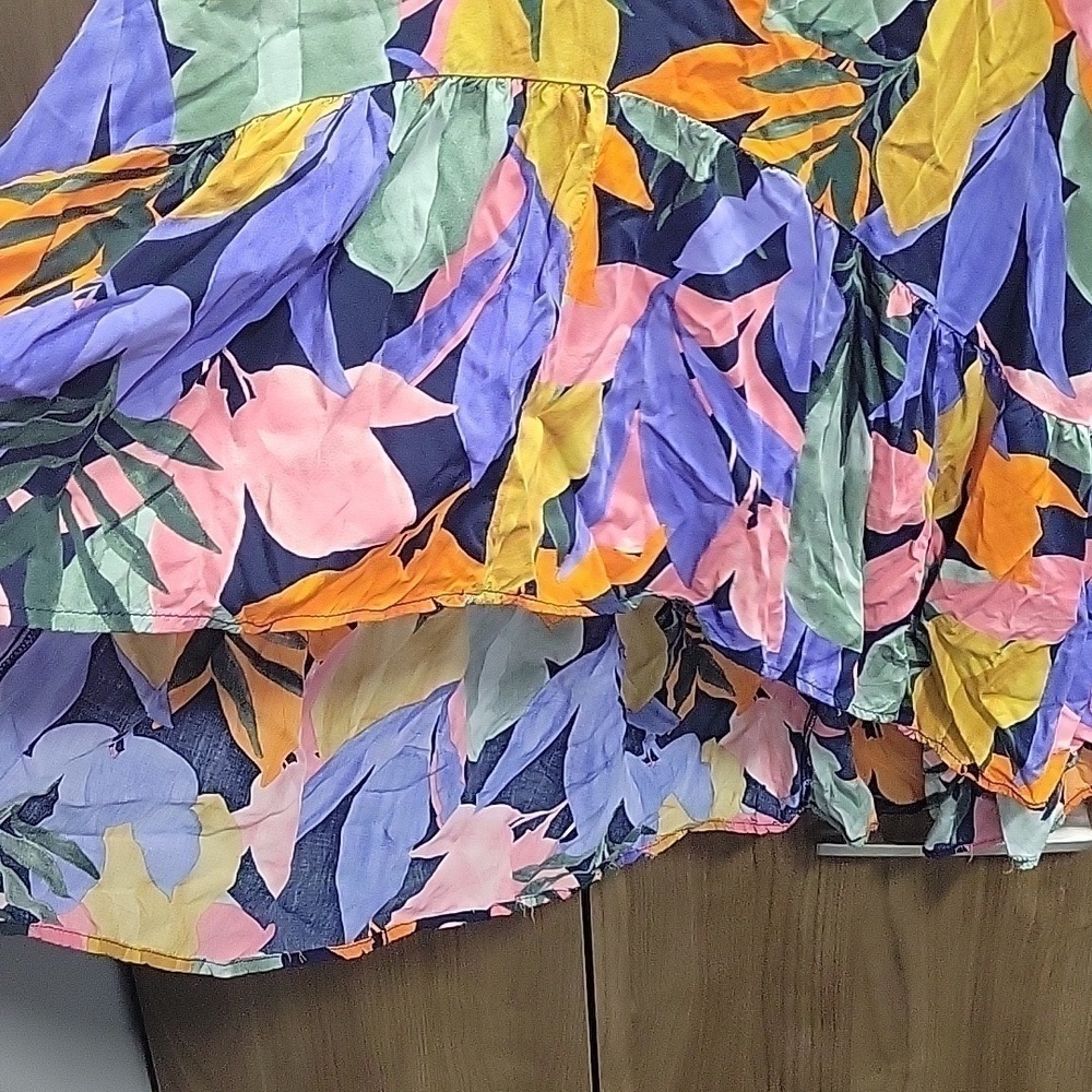 Anthropologie Abel The Label Floral Leonard Maxi Dress-Size Small - Picture 8 of 16